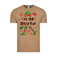 Vintage Coffee im the sexy elf Vintage Tee - FaDigitalArtStudio