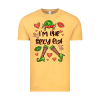 Vintage Mustard im the sexy elf Vintage Tee - FaDigitalArtStudio
