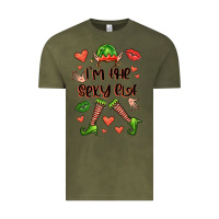 Vintage Olive im the sexy elf Vintage Tee - FaDigitalArtStudio