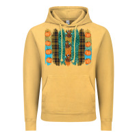 Vintage Mustard thanksgiving brushstrokes Vintage Hoodie - RanaPortraitStore