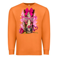 Carrot valentines day horse with sunglasses Premium Sweatshirt - NancyCooperArtShop