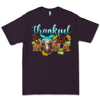 Plum thankful mama cow Premium Tee - BarkalooDesign