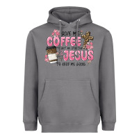 Storm give me coffee jesus Heavyweight Hoodie - MaliasSmallBusiness