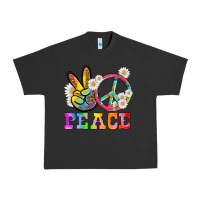 Pigment Black lgbtq peace and sembols Urban Heavy Tee - HRA Design Shop