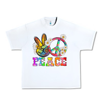 White lgbtq peace and sembols Urban Heavy Tee - HRA Design Shop
