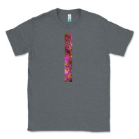 Charcoal Heather Halloween Key Fob Classic Tee - BundleAndBundleShop
