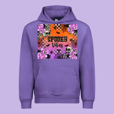 Spooky Vibes Urban Hoodie Designed By Texasbilliewilder