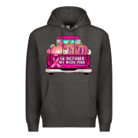 Smoke truck in october we wear pink Premium Hoodie - AdoDesignShop
