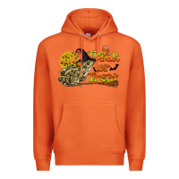 Carrot Trick Or Treat With Frog Premium Hoodie - LillyAllenDesigns
