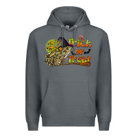 Rock Trick Or Treat With Frog Premium Hoodie - LillyAllenDesigns