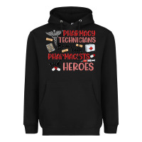Black pharmacy technicians Heavyweight Hoodie - MaliasSmallBusiness