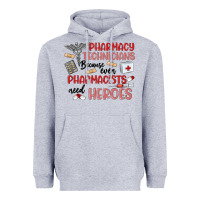 Heather Grey pharmacy technicians Heavyweight Hoodie - MaliasSmallBusiness