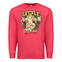 Cardinal cattle queen Premium Sweatshirt - NancyCooperArtShop