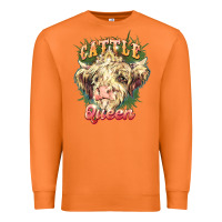 Carrot cattle queen Premium Sweatshirt - NancyCooperArtShop