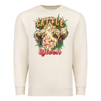 Sandshell cattle queen Premium Sweatshirt - NancyCooperArtShop