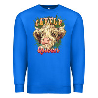 True Royal cattle queen Premium Sweatshirt - NancyCooperArtShop