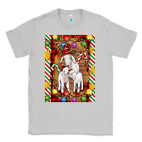 Moon Dust Christmas goat family Classic Tee - Artiststas