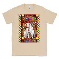 Mushroom Christmas goat family Classic Tee - Artiststas