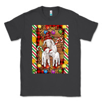 Smoke Christmas goat family Classic Tee - Artiststas