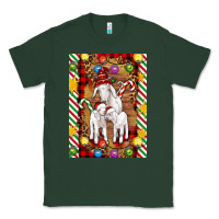 Sports Green Christmas goat family Classic Tee - Artiststas