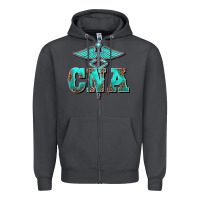 Smoke western nurse certified nurse assistant medilcal symbol Zipper Hoodie - BarkalooDesign