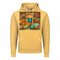 Vintage Mustard pumpkin Vintage Hoodie - RanaPortraitStore