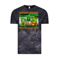 Cloud Black St. Patrick's Day gnomies tumbler St. Patricks Day Vintage Tee - Neo Western