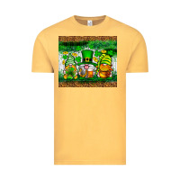 Vintage Mustard St. Patrick's Day gnomies tumbler St. Patricks Day Vintage Tee - Neo Western