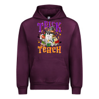 Mauve Wine trick or teach halloween Urban Hoodie - NancyCooperArtShop