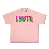 Salmon lgbtq Urban Heavy Tee - HRA Design Shop