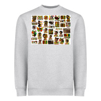Heather Grey juneteenth bundle preview Heavyweight Sweatshirt - HRA Design Shop