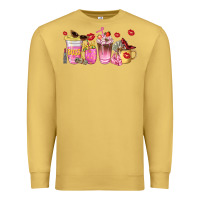 Antique Gold boss lady coffee cups Premium Sweatshirt - NancyCooperArtShop