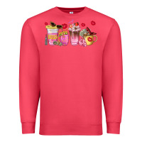Cardinal boss lady coffee cups Premium Sweatshirt - NancyCooperArtShop
