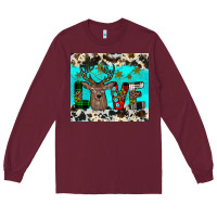 Burgundy christmas love Long Sleeve Tee - JahusDesignShop