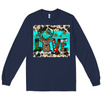 Navy christmas love Long Sleeve Tee - JahusDesignShop