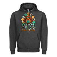 Charcoal Heather my first thanksgiving turkey Zipper Hoodie - Jasminsmagicworld