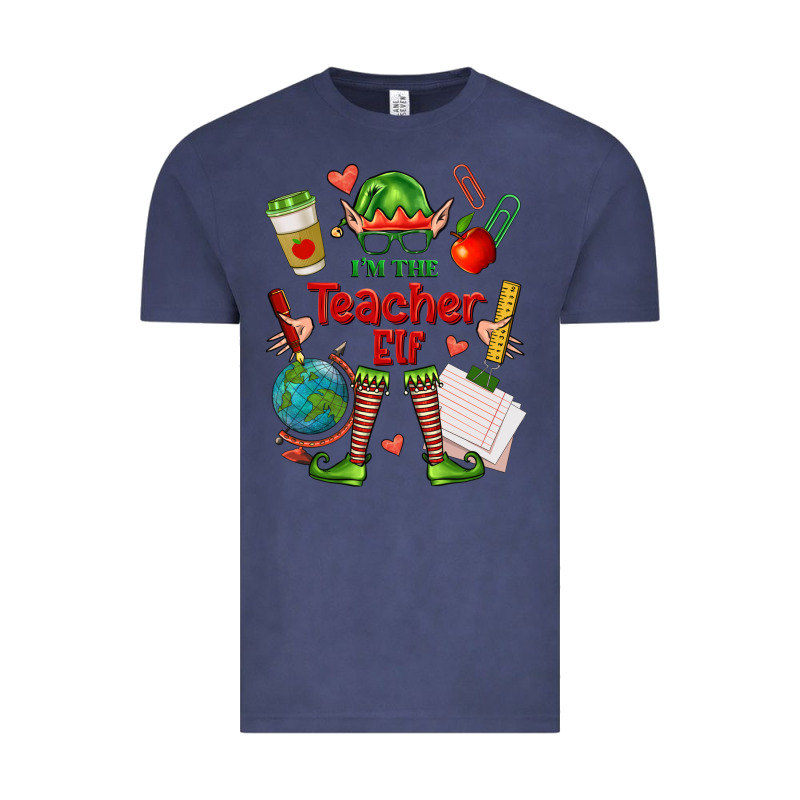 Im The Teacher Elf Vintage Tee by FaDigitalArtStudio | Teevron