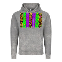 Cloud Rock mardi gras brush stoke Vintage Hoodie - JahusDesignShop