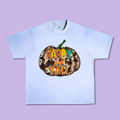 Happy Fall Yall Urban Heavy Tee Designed By Racoondesign
