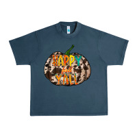 Midnight Navy happy fall yall Urban Heavy Tee - RacoonDesign