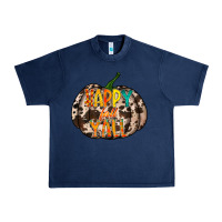 Navy happy fall yall Urban Heavy Tee - RacoonDesign