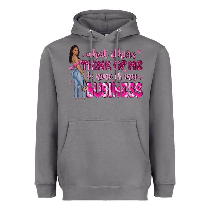 What Other Think Of Me Is None Of My Business Heavyweight Hoodie by NancyCooperArtShop | Teevron