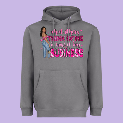 What Other Think Of Me Is None Of My Business Heavyweight Hoodie Designed By Nancycooperartshop