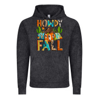 Vintage Black howdy fall Vintage Hoodie - Zillion Design Studio