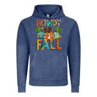 Vintage Denim howdy fall Vintage Hoodie - Zillion Design Studio