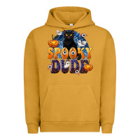 Pigment Peanut Butter Spooky Dude Urban Hoodie - texasbilliewilder