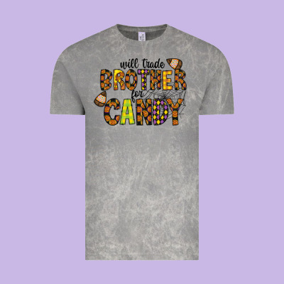 Will Trade Brother For Candy Vintage Tee Designed By Cowhidedigitalart