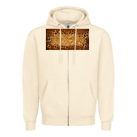 Sandshell wooden leopard glitter  license plate template Zipper Hoodie - BarkalooDesign