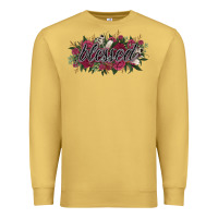 Antique Gold blessed Premium Sweatshirt - NancyCooperArtShop