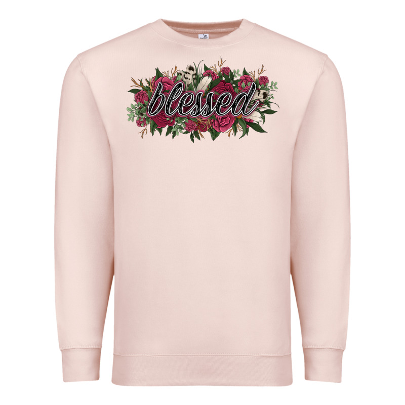 Blessed Premium Sweatshirt by NancyCooperArtShop | Teevron
